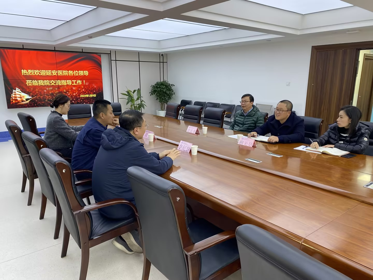 昆明市延安醫(yī)院赴我院指導(dǎo)交流工作